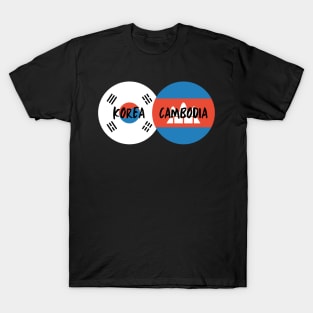 Korean Cambodian - Korea, Cambodia T-Shirt